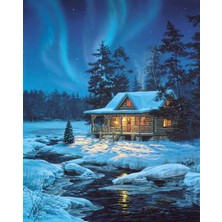 Hobi Tedarik Akşam Performansı Çerçeveli 90X110 Sayılarla Boyama Hobi Seti