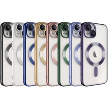 ZORE Apple iPhone 13 Kılıf Kamera Korumalı Magsafe Wireless Şarj Özellikli Zore Demre Kapak