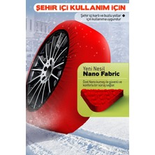 Drs Tuning Kar Çorabı 225 70 Lastik R16 Jant Ölçülerine Uyumlu Yüksek Kaliteli Zincir Muadili Ürün Dust