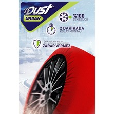 Drs Tuning Kar Çorabı 195 45 Lastik R17 Jant Ölçülerine Uyumlu Yüksek Kaliteli Zincir Muadili Ürün Dust