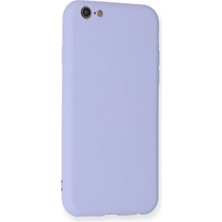 Happycase Lansman iPhone 6 Kılıf Nano Içi Kadife  Silikon - Lila