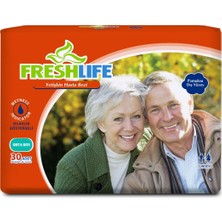 Freshlife Medium Beden Orta Boy Yetişkin Hasta Bezi 30 Adet