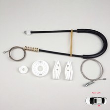 VW New Beetle Cabriolet Convertible 2003-2010 1Y0898291 İçin Elektrikli Arka Sol Cam Kriko Seti