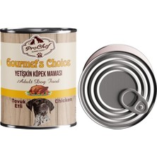 Prochef 20 Adet Gourmet's Choice Yetişkin Köpek Maması 415 gr Tavuk Etli Konserve