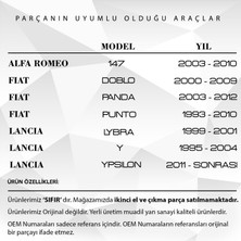 DNC Auto Part Fiat, Lancia, Alfa Romeo Için Cam Denge Plastiği