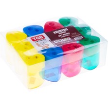 Tgb Kalemtraş Çift Bıçaklı Hazneli TGB-2172 "12 Adet"