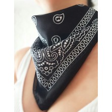 Petek Aksesuar Şal Desenli Bandana