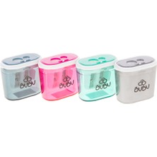 Bubu Kalemtraş Çift Bıçaklı -KT0010 "24 Adet"