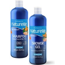 Farmasi Naturelle Deniz Mineralli Arındırıcı Şampuan + Duş Jeli 360 Ml