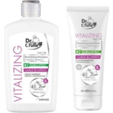 Farmasi Dr. Cevdet Tuna Sarımsaklı Şampuan 500 Ml & Dr. Cevdet Tuna Sarımsaklı Saç Maskesi 200 Ml Ş