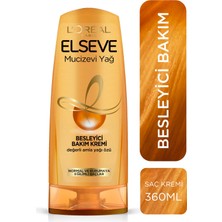 Elseve Mucizevi Yağ Bakım Şampuanı 450 Ml & Bakım Kremi 360 Ml & Bukle Belirginleştirici Saç Bakım