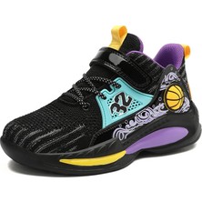 Leipae Çocuk Basketbol Ayakkabıları Boys Sneakers Çocuklar Için Kaymaz Spor Ayakkabıları (Yurt Dışından)