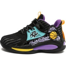 Leipae Çocuk Basketbol Ayakkabıları Boys Sneakers Çocuklar Için Kaymaz Spor Ayakkabıları (Yurt Dışından)