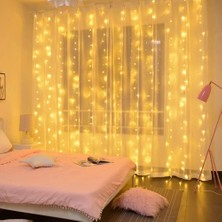 8 Fonksiyonlu Uzaktan Kumandalı Günışığı Perde Peri LED (3 mt x 3 Mt)