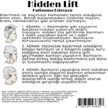 Mor Salkim Home Hidden Lift Kaş Kaldırma ve Yüz Gerdirme Bantları 40 Adet