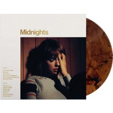 Taylor Swift- Midnights (Limited Special Edition  Mahogany Marbled Vinyl) - Plak