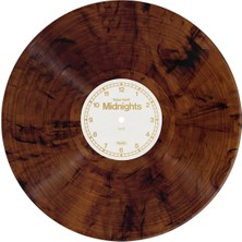 Taylor Swift- Midnights (Limited Special Edition  Mahogany Marbled Vinyl) - Plak