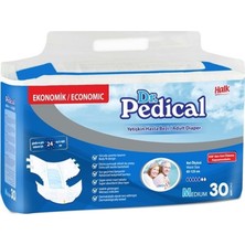 Dr. Pedical Hasta Bezi Bel Bantlı Medium 120 Adet