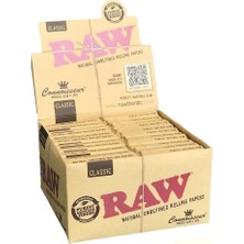 Raw Classic Organık Zıvanalı Kıng Sıze Kağıt Box 24X33+33