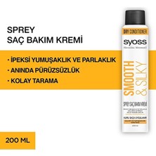 Syoss Smooth & Silky Sprey Saç Bakım Kremi 200 Ml