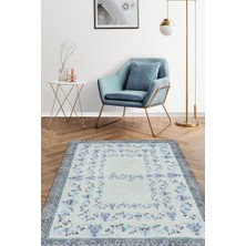 Homshtag Umut Pamuklu Dokuma Tabanlı Yıkanabilir Kaymaz Dekoratif Ev Halısı