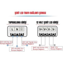 Cata Ct 2578 33A 360W Slim Fansız Şerit LED Trafosu