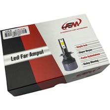 Asm 12V H4 LED Xenon Far Ampul Seti 7200K