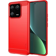 Lr Joyful Xiaomi 13 Pro 5G İçin Mofı Jk Tpu Serisi-1 Yumuşak Tpu Telefon Kılıfı, Karbon Fiber Doku Fırçalanmış Çizelge Koruyucu Kapak (Yurt Dışından)