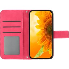 Lr Joyful Xiaomi İçin Poco M4 Pro 4G HT04 Cüzdan Telefon Kılıfı Baskılı Ayçiçeği Stand Skin Touch Pu Deri Anti-Çizelge Kapağı Kayışlı (Yurt Dışından)