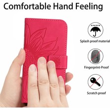 Lr Joyful Xiaomi İçin Poco M4 Pro 4G HT04 Cüzdan Telefon Kılıfı Baskılı Ayçiçeği Stand Skin Touch Pu Deri Anti-Çizelge Kapağı Kayışlı (Yurt Dışından)