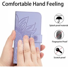 Lr Joyful Xiaomi İçin Poco M4 Pro 4G HT04 Cüzdan Telefon Kılıfı Baskılı Ayçiçeği Stand Skin Touch Pu Deri Anti-Çizelge Kapağı Kayışlı (Yurt Dışından)