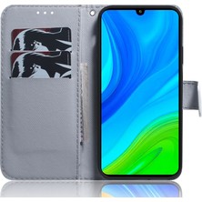 Lr Joyful Xiaomi 12T Pro 5G Desen Baskı Tam Koruma Telefon Kılıfı Pu Deri Cüzdan Stand Kapağı Kayış (Yurt Dışından)