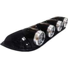 Drs Tuning Space Offroad Sis Lambasi 12X4 LED Yuvarlak Siyah /LASS243
