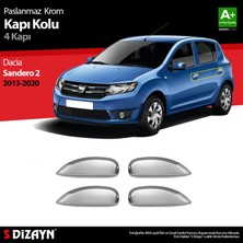 Drs Tuning Dacia Sandero 2 Krom Kapi Kolu 4 Kapi 2013-2020