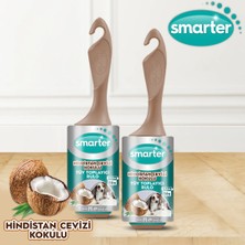 Smarter Hindistan Cevizi Kokulu Tüy Toplayıcı Rulo 2 Li Kedi Köpek