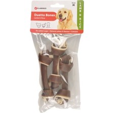 Flamingo Duetto Kuzu ve Pirinçli Köpek Ödül Kemik (M) 3'lü