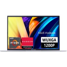 Asus Vivobook 16 M1603QA Amd Ryzen 7 5800H 24 GB 256 GB SSD Freedos 16" FHD taşınabilir Bilgisayar MB13738 ZETTAÇANTA