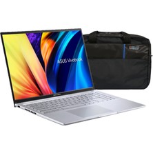 Asus Vivobook 16 M1603QA Amd Ryzen 7 5800H 24 GB 256 GB SSD Freedos 16" FHD taşınabilir Bilgisayar MB13738 ZETTAÇANTA