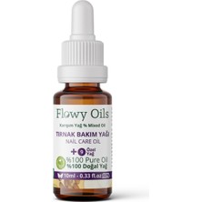 Flowy Oils Tırnak Bakım Yağı +9 Yağ Içeren %100 Doğal Karışım Nail Care Oil 10ML