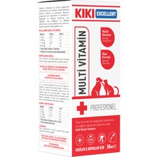 Kiki Excellent Kedi & Köpek Multi Vitamin 50 Ml. KCD102