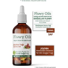 Flowy Oils Jojoba Yağı %100 Doğal Bitkisel Sabit Yağ Jojoba Oil 100 ml