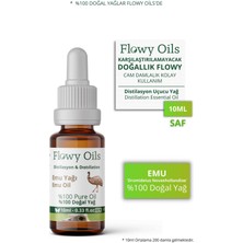 Flowy Oils Emu Yağı %100 Doğal Bitkisel Uçucu Yağ Emu Oil 10 ml