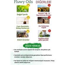 Flowy Oils Vişne Çekirdeği Yağı %100 Doğal Bitkisel Sabit Yağ Cherry Kernel Oil 100 ml