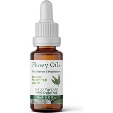 Flowy Oils Acı Elma Adaçayı Yağı %100 Doğal Bitkisel Uçucu Yağ Sage Oil 10 ml