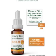 Flowy Oils Aynısefa Yağı %100 Doğal Bitkisel Uçucu Yağ Calendula Oil 10 ml