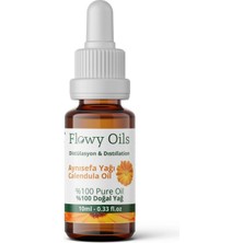 Flowy Oils Aynısefa Yağı %100 Doğal Bitkisel Uçucu Yağ Calendula Oil 10 ml