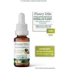 Flowy Oils Avokado Yağı %100 Doğal Bitkisel Sabit Yağ Avocado Oil 10 ml