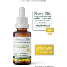 Flowy Oils Sarı Kantaron Yağı %100 Doğal Bitkisel Sabit Yağ St. John's Wort Oil  50 ml