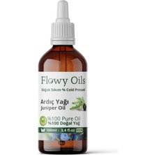 Flowy Oils Ardıç Yağı Doğal Bitkisel Uçucu Yağ Juniper Oil 100 ml