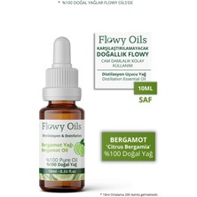 Flowy Oils Portakal Yağı, Limon Yağı, Bergamot Yağı 3'lü Narenciye Set %100 Doğal Bitkisel Uçucu Yağ 10 ml